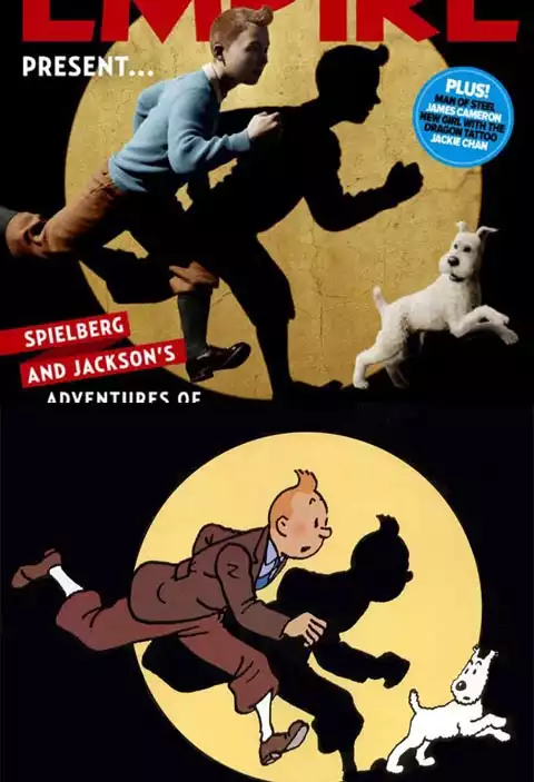 The first stills from Tintin