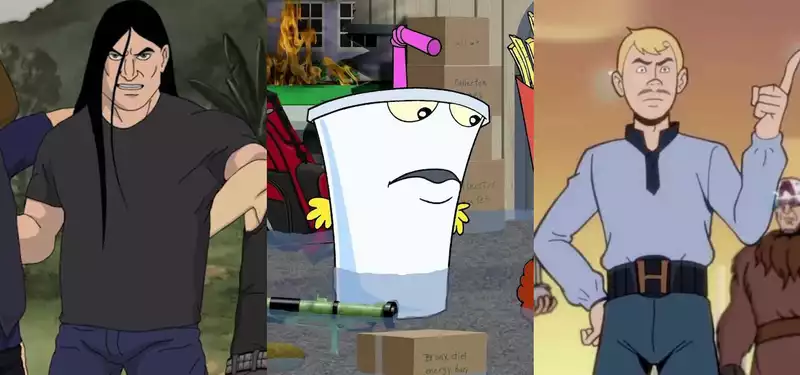 Released Adult Swim, Metal Gear Solid, Aqua Teen Hunger Force and Venture Brothers movies