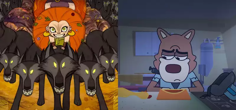 "Wolf Walker" and "Boy and Girl Dog Cat Mouse Cheese" won the Irish Animation Award