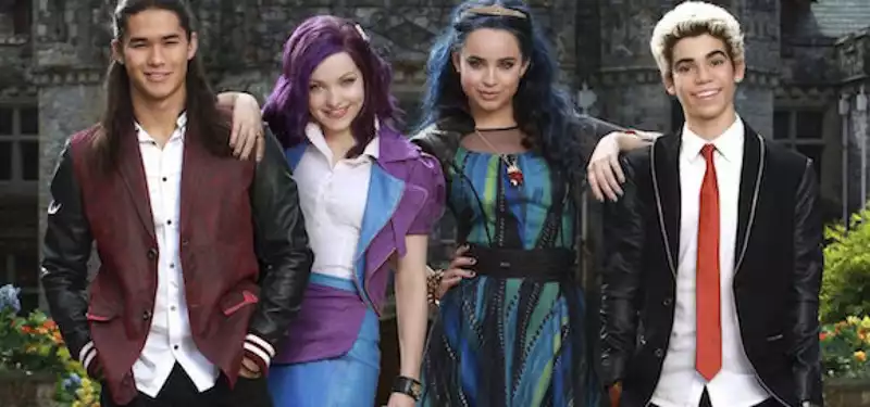 Disney film "Descendants," imagining the offspring of Disney villains.