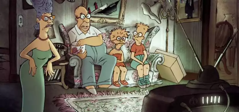 Sylvain Chaumette, director of "The Triplets of Belleville," performs a French "Simpsons" couch gag (updated)