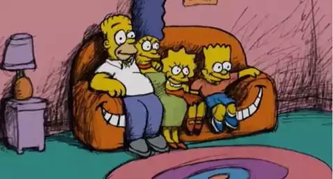 Bill Plympton animates the opening of "The Simpsons".