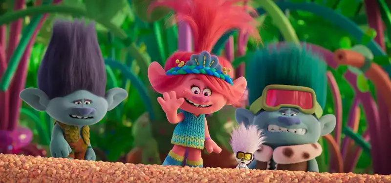 Trolls" Review Summary: Vibrant, colorful animation is enjoyable enough, but the sequel's plot is thin.